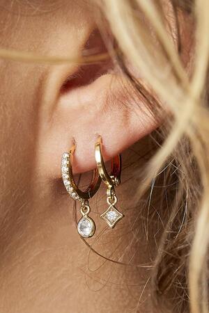 Earrings Gleam Gold Copper h5 Immagine2
